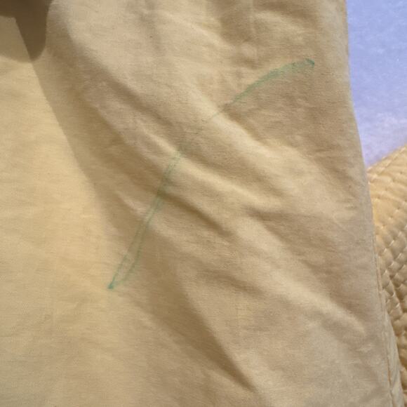 Subello Sz 14 Yellow Ski Snow Suit Belted Zip Snap Rad Vintage 80s90s April TMNT - Picture 10 of 10